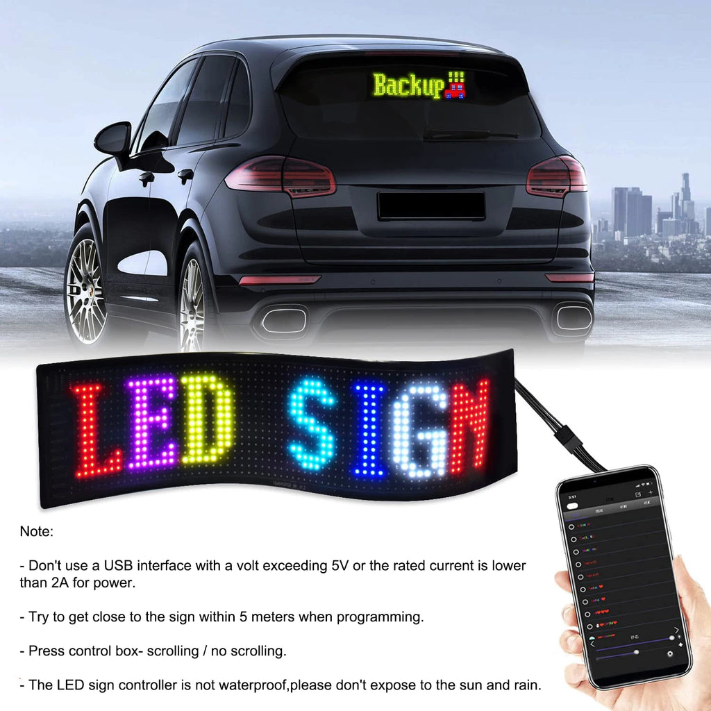 LED Matrix Panel car