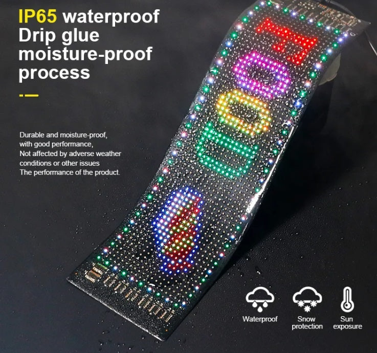LED Matrix Panel car