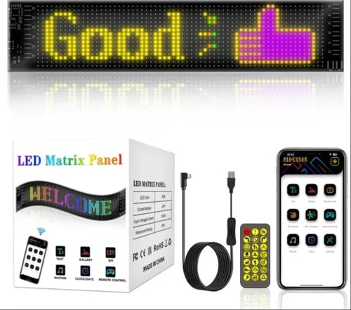 LED Matrix Panel car